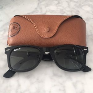 Authentic Ray Ban Wayfarer + Polarized